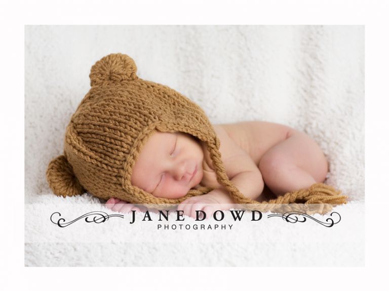 newborn photography bear hat