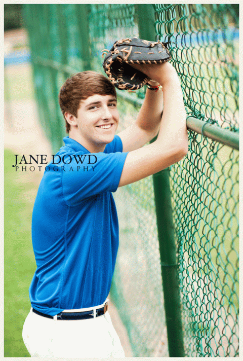 jane dowd photography high school senior baseball player photography